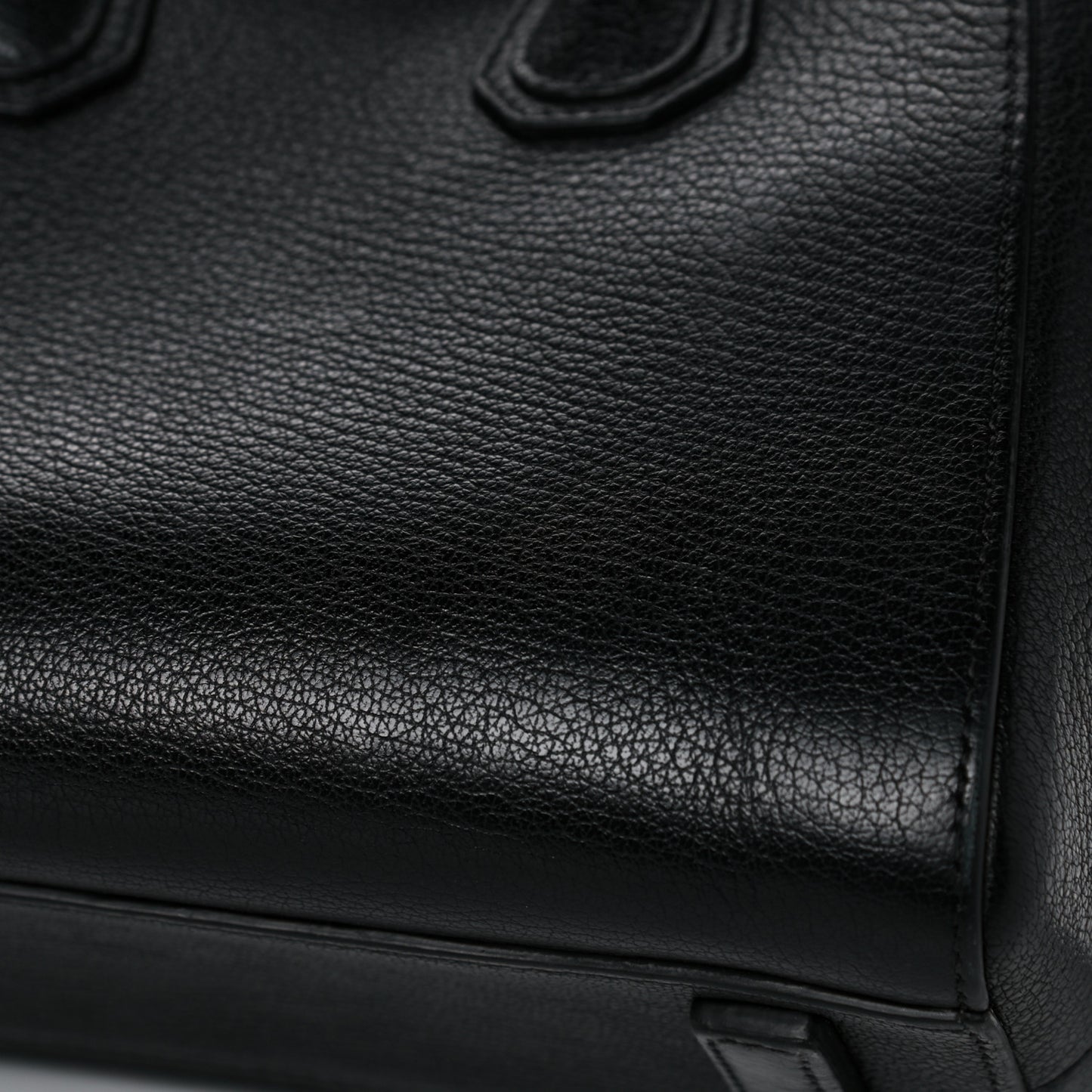 Sugar Goatskin Mini Antigona Black
