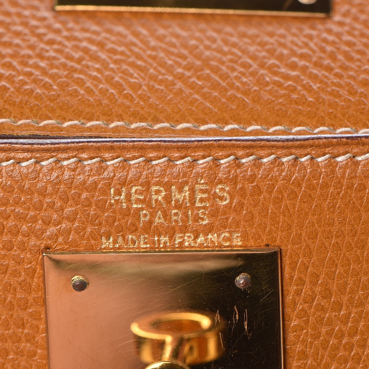 Hermes Courchevel Kelly Sellier 28 Gold 22 of 50