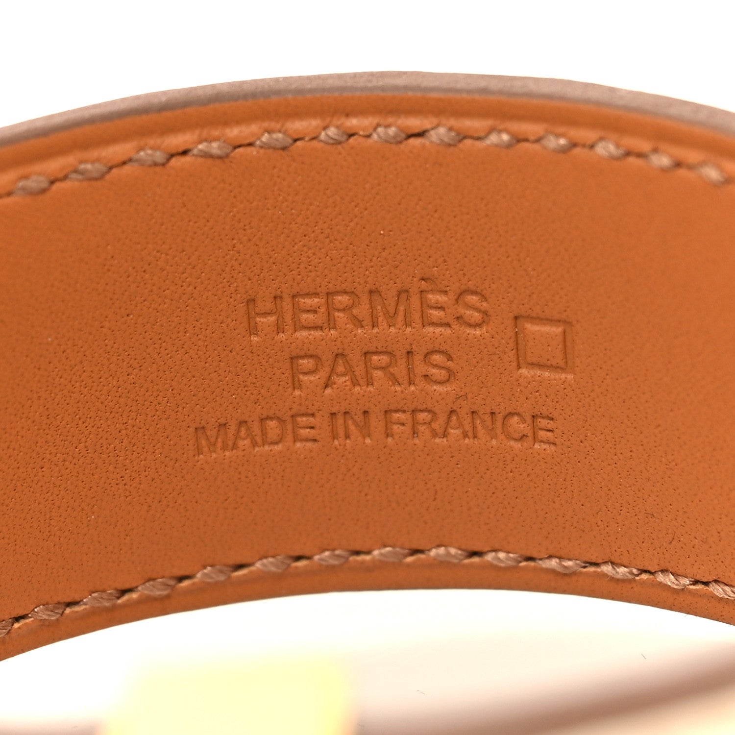 Hermes Shiny Alligator Collier de Chien CDC 24 Bracelet T3 Nata 4 of 6