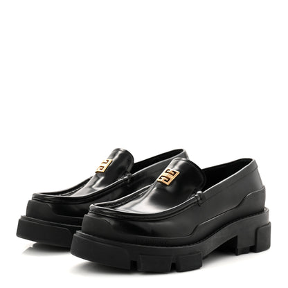 Givenchy Calfskin Terra Moccassins 37.5 Black 4 of 11