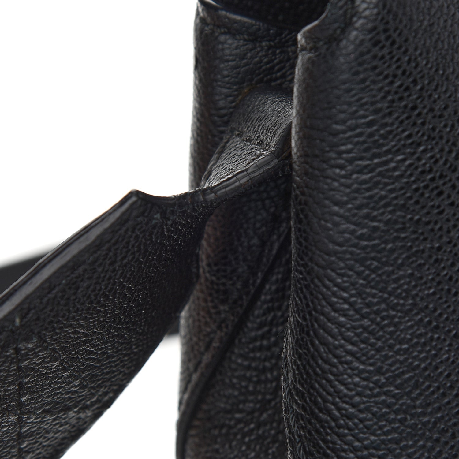 Burberry Soft Grain Calfskin House Check Small Helmsley Crossbody Black 12 of 12