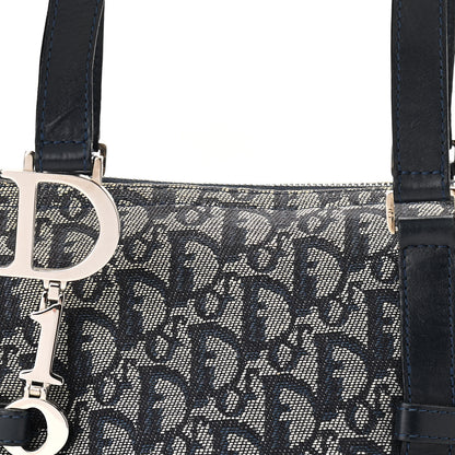 Christian Dior Denim Monogram Charms Shoulder Bag Blue 8 of 13