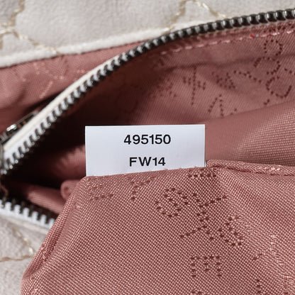 Stella McCartney Faux Leather Quilted Small Falabella Tote White 8 of 8