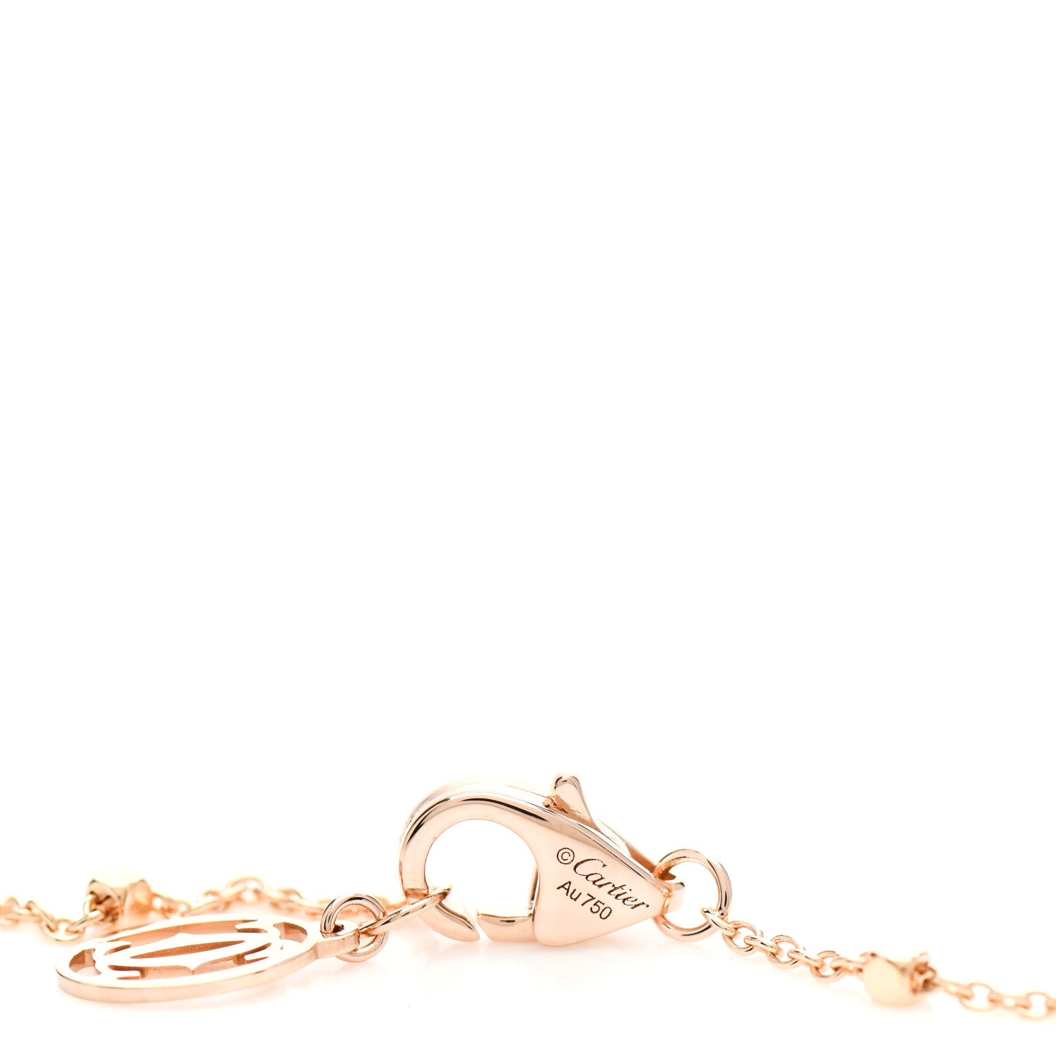 Cartier 18K Pink Gold Small Clash de Cartier Necklace 3 of 5