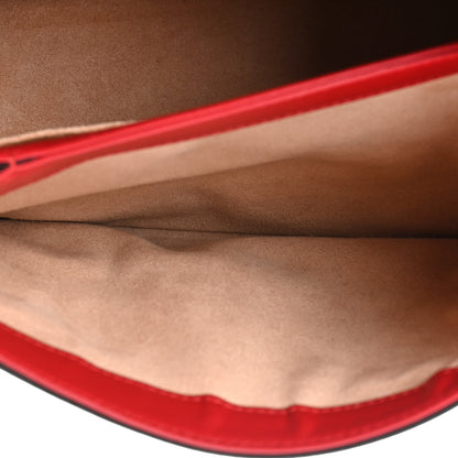 Gucci Calfskin Sylvie Web Small Queen Margaret Top Handle Bag Blue Agata Hibiscus Red Mystic White Sugar Pink 5 of 11