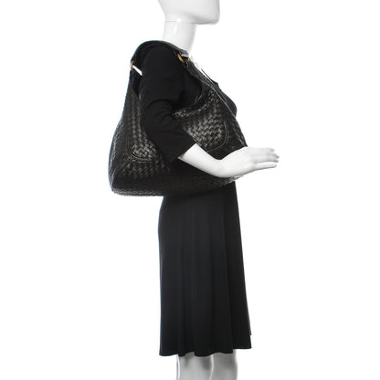 Bottega Veneta Nappa Intrecciato New Ball Hobo Black 2 of 9