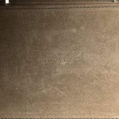 Bottega Veneta Grained Calfskin Maxi Intrecciato Small Arco Tote Taupe 7 of 9