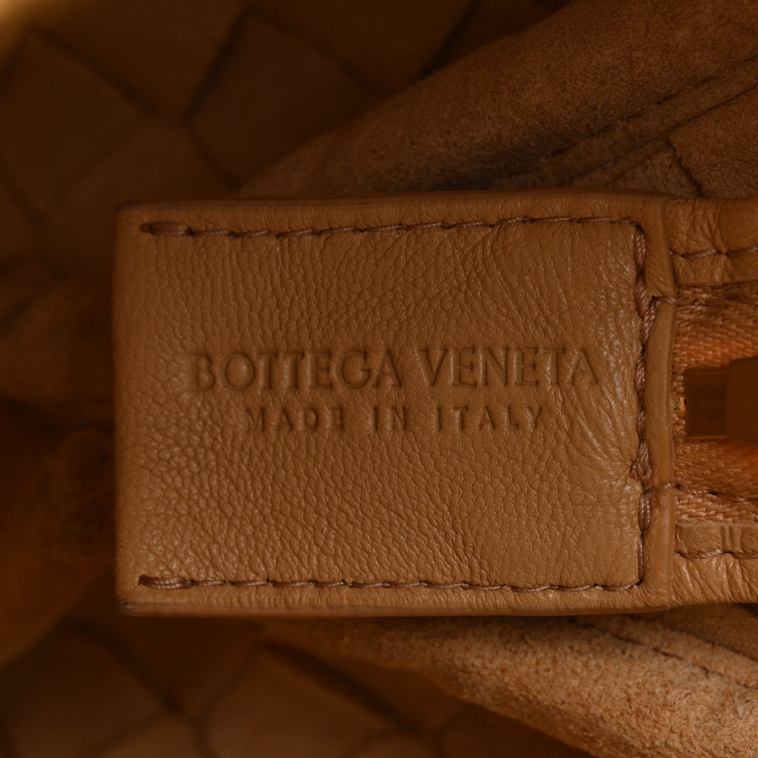 Bottega Veneta Nappa Intrecciato Small Loop Camera Bag Almond 6 of 9