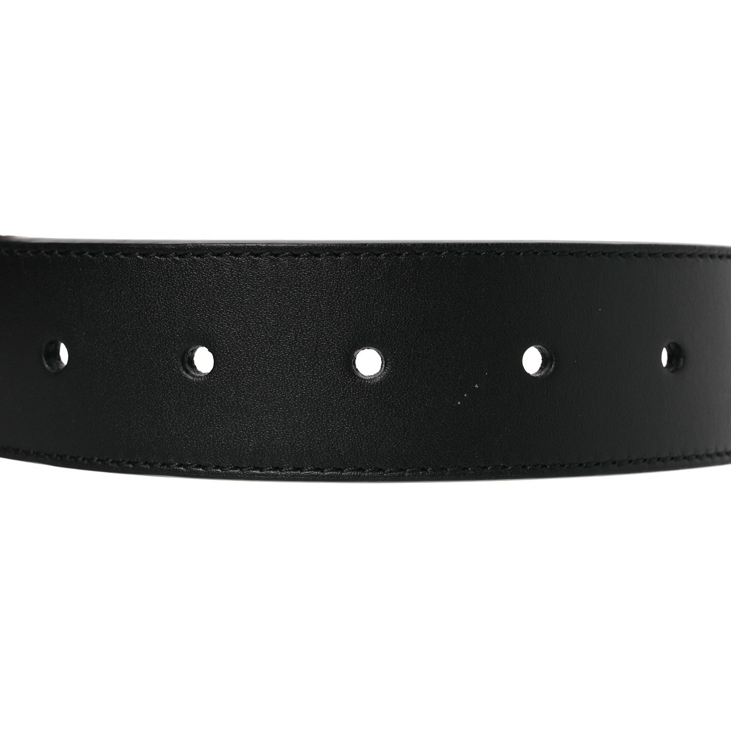 Gucci Calfskin Interlocking G 35mm Belt 85 34 Black 3 of 5