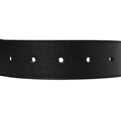 Gucci Calfskin Interlocking G 35mm Belt 85 34 Black 3 of 5