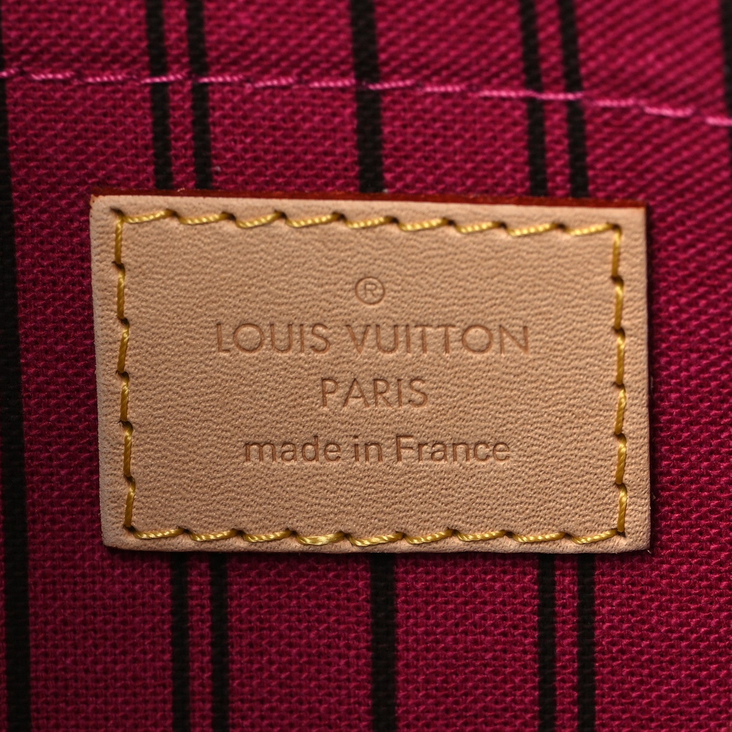 Louis Vuitton Monogram Neverfull MM GM Pochette Pivoine 5 of 8