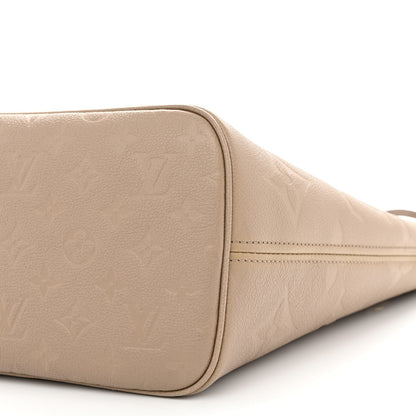 Louis Vuitton Empreinte Monogram Giant Neverfull MM Tourterelle 11 of 12