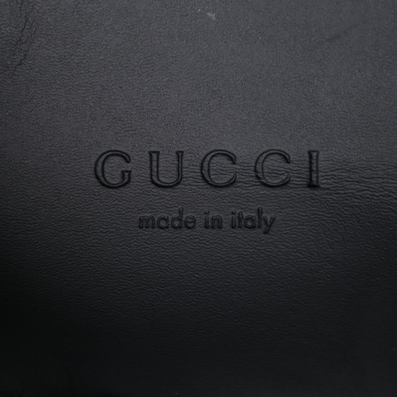 Gucci GG Monogram Calfskin Womens Low Top Sneakers 36.5 Piombo Black 6 of 11