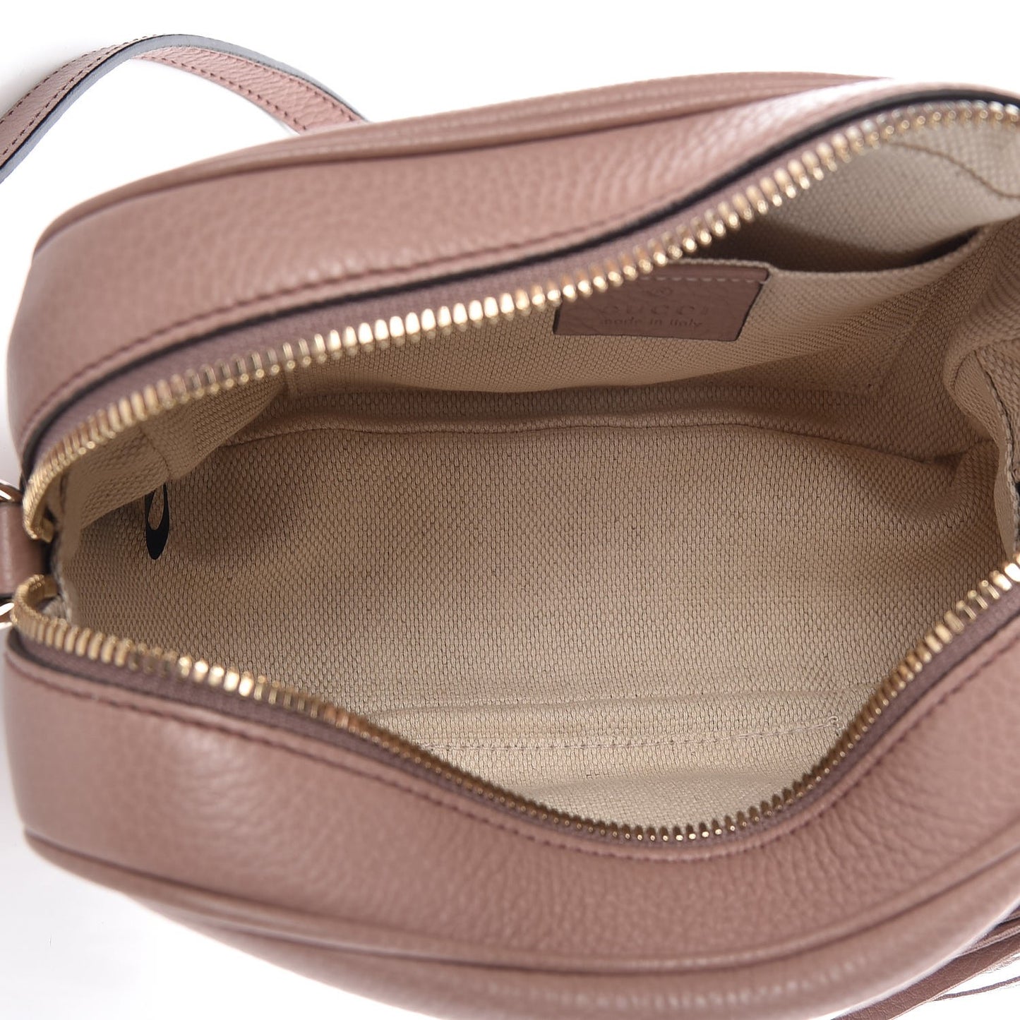 Cellarius Calfskin Small Soho Disco Bag Dark Cipria
