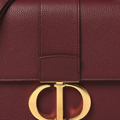 Christian Dior Grained Calfskin 30 Montaigne Flap Bag Red Brick 7 of 10