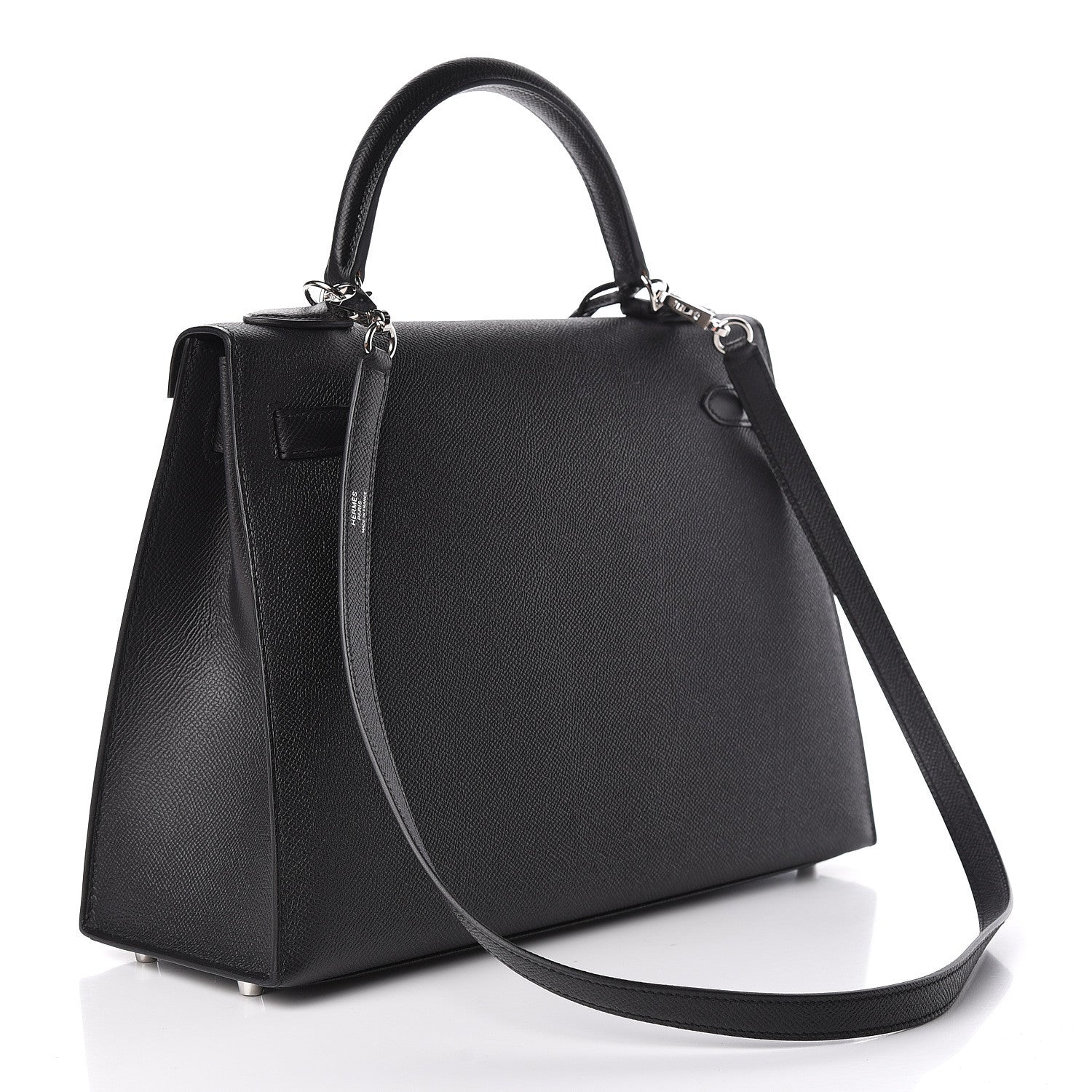Hermes Epsom Kelly Sellier 32 Black 3 of 41