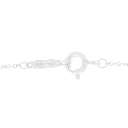 Tiffany Sterling Silver Rubedo Mini Return To Tiffany Double Heart Tag Pendant Necklace 4 of 6
