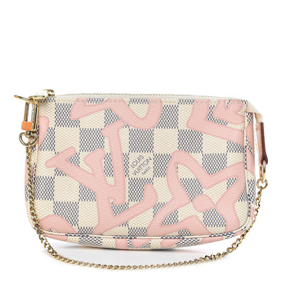 Louis Vuitton Damier Azur Tahitienne Mini Pochette Accessories 1 of 8