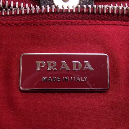 Prada Nylon Beaded Tassel Satchel Shoulder Bag 8 of 10