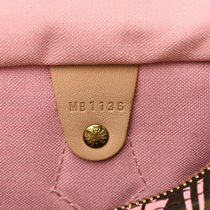 Louis Vuitton Monogram Jungle Dots Speedy 30 Sugar Pink Poppy 7 of 10