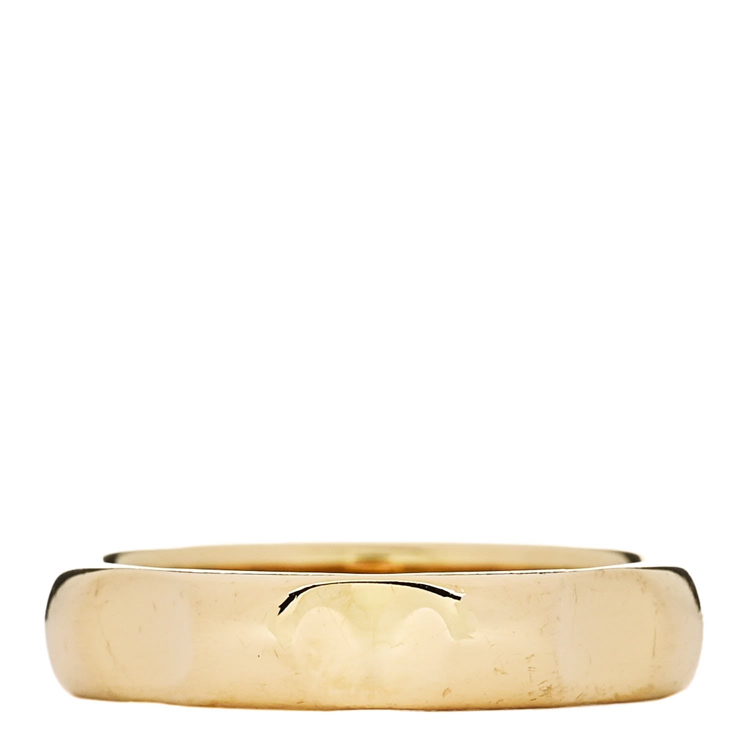 Tiffany 18K Yellow Gold Diamond Paloma Picasso Groove Ring 50 5.5 3 of 5