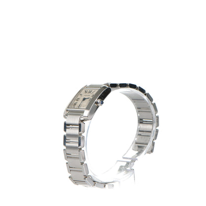 Cartier Stainless Steel 20mm Tank Francaise Quartz Watch 3 of 7