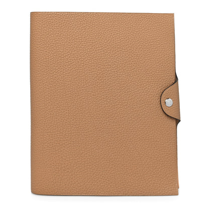 Hermes Togo Ulysse MM Notebook Cover Chai 1 of 11