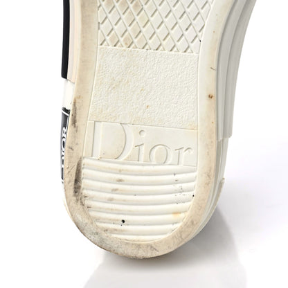 Christian Dior Canvas Leopard Print Womens B23 High Top Sneakers 38 White 9 of 13