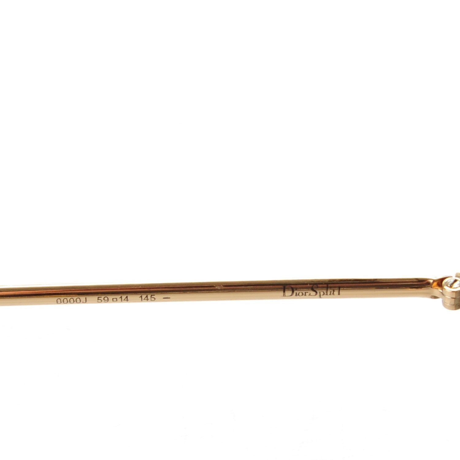 Christian Dior Split 1 Aviator Sunglasses Rose Gold 4 of 6