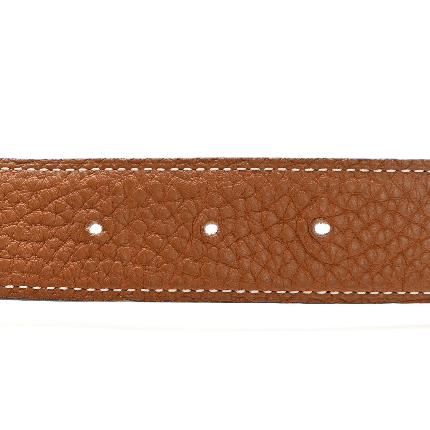 Hermes Box Togo 32mm H Belt 85 34 Black Gold 4 of 11