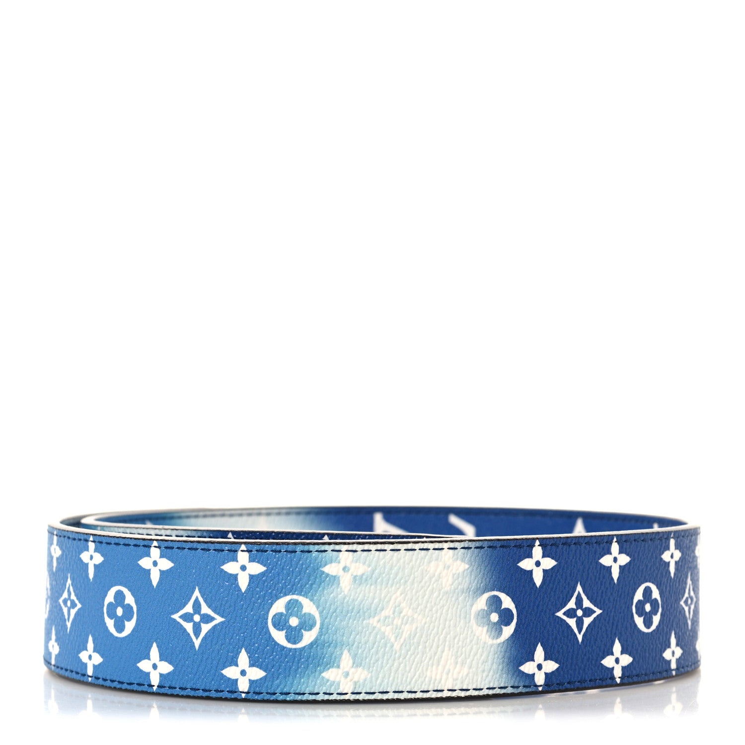 Louis Vuitton Monogram Escale Bandouliere Shoulder Strap Blue 2 of 4