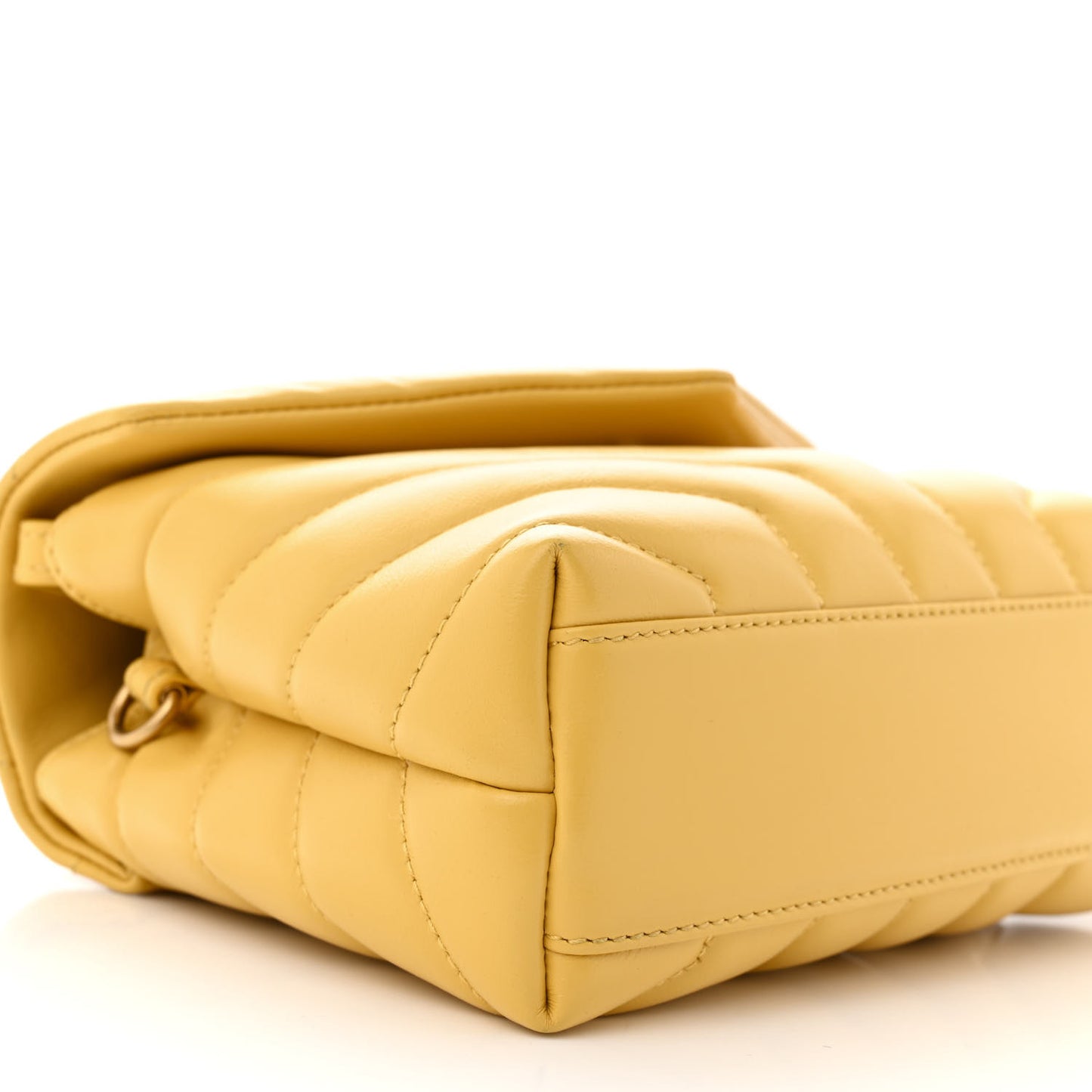 Calfskin Y Quilted Monogram Toy Loulou Crossbody Bag Sunflower