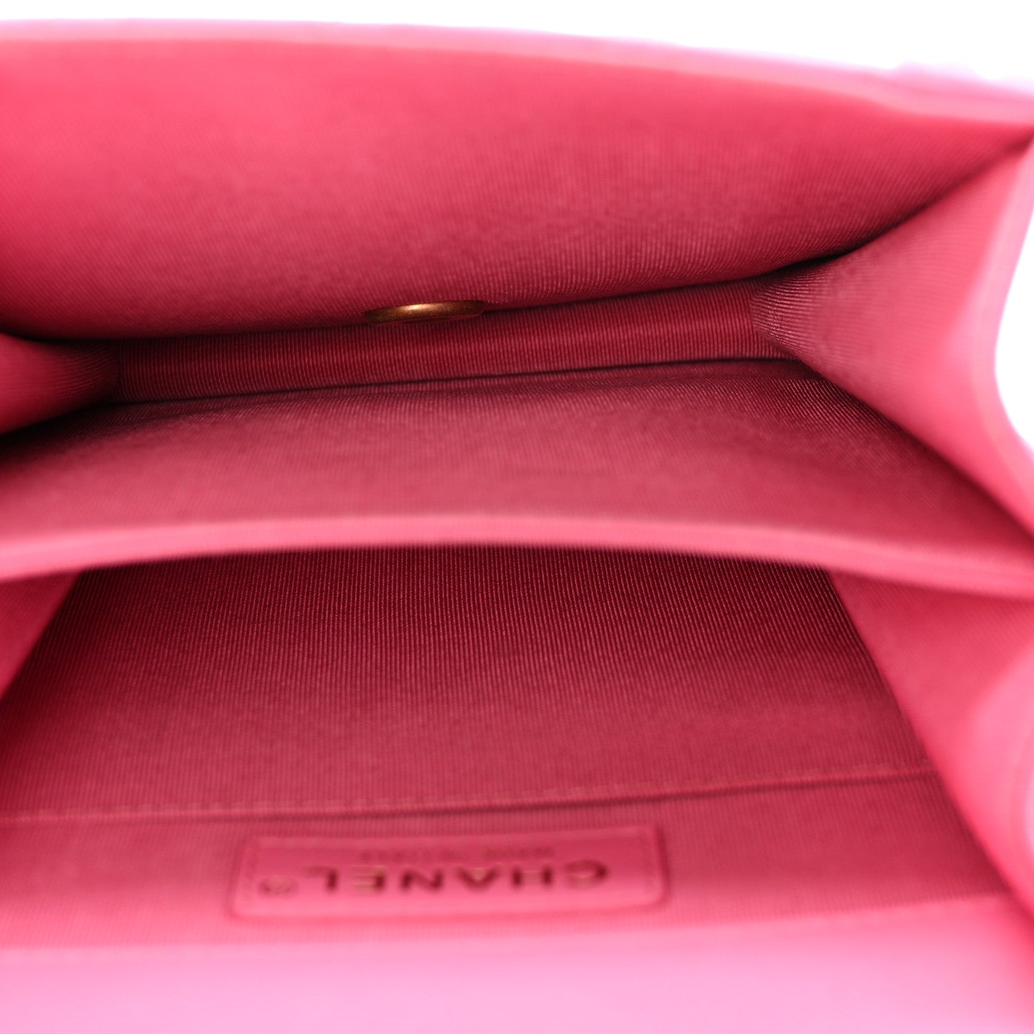 Chanel Calfskin Quilted North South Boy Flap Pink 5 of 15