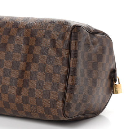 Louis Vuitton Damier Ebene Speedy 30 9 of 9