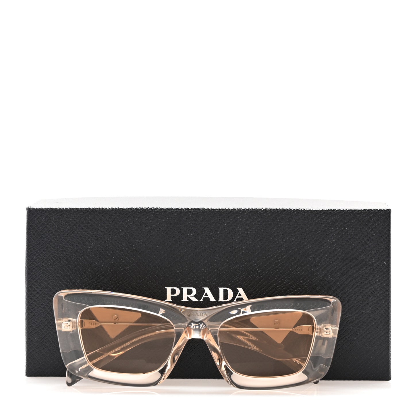 Cat Eye Sunglasses SPR 13Z Transparent Beige