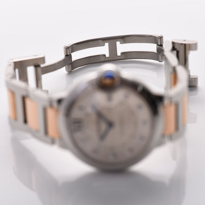 Cartier Stainless Steel 18K Pink Gold Diamond 36mm Ballon Bleu De Automatic Watch 6 of 7