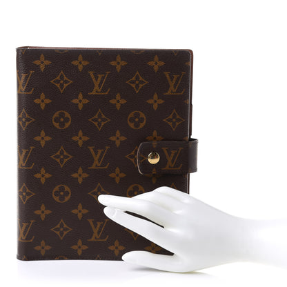 Louis Vuitton Monogram Large Ring Agenda Cover 2 of 7