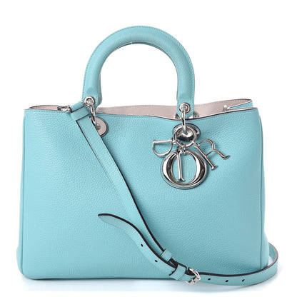 Christian Dior Bullcalf Medium Diorissimo Tote Blue 1 of 16