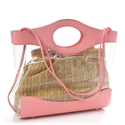 Chanel Calfskin PVC Chanel 31 Bag Pink 3 of 11
