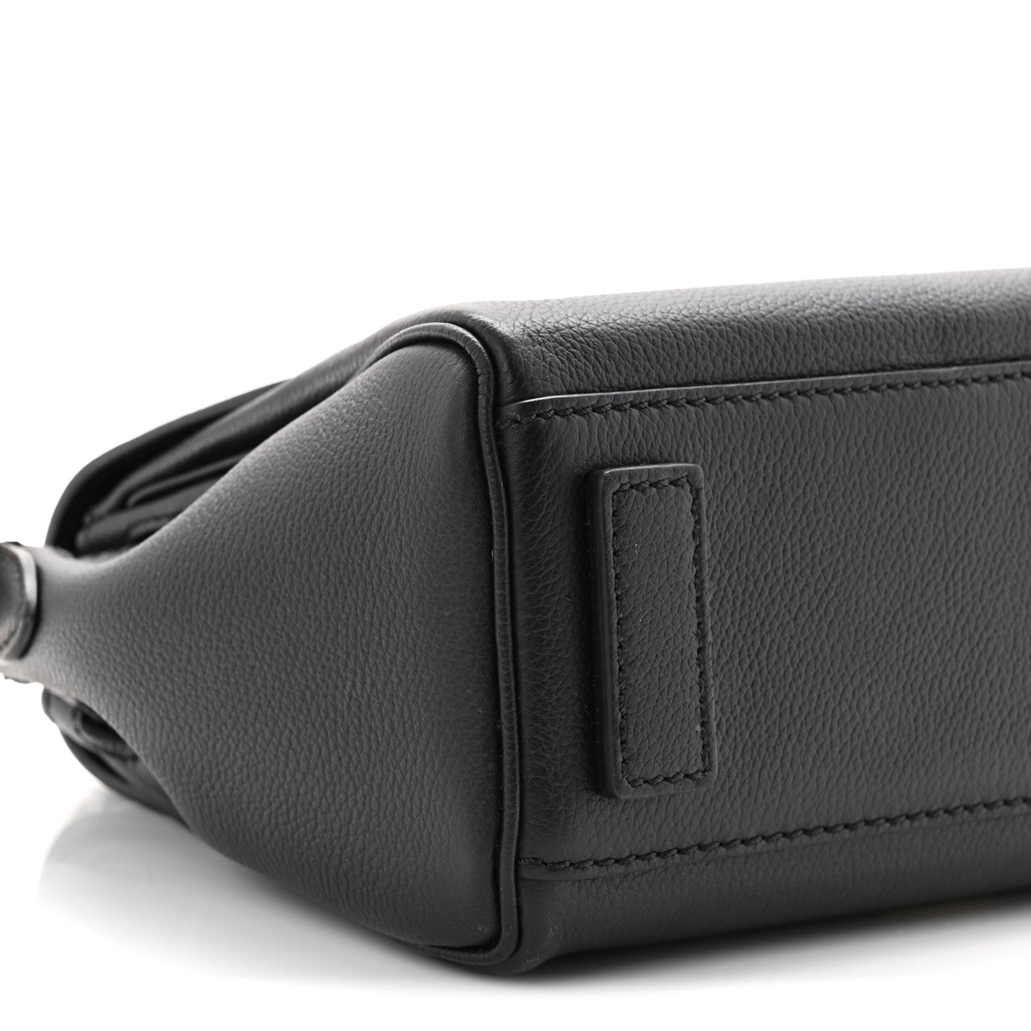 Versace Grained Calfskin Small La Medusa Top Handle Bag Black 15 of 17