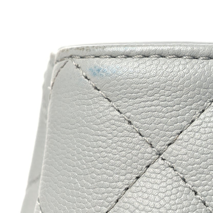 Chanel Caviar Quilted Shopping Tote Light Green 11 of 14