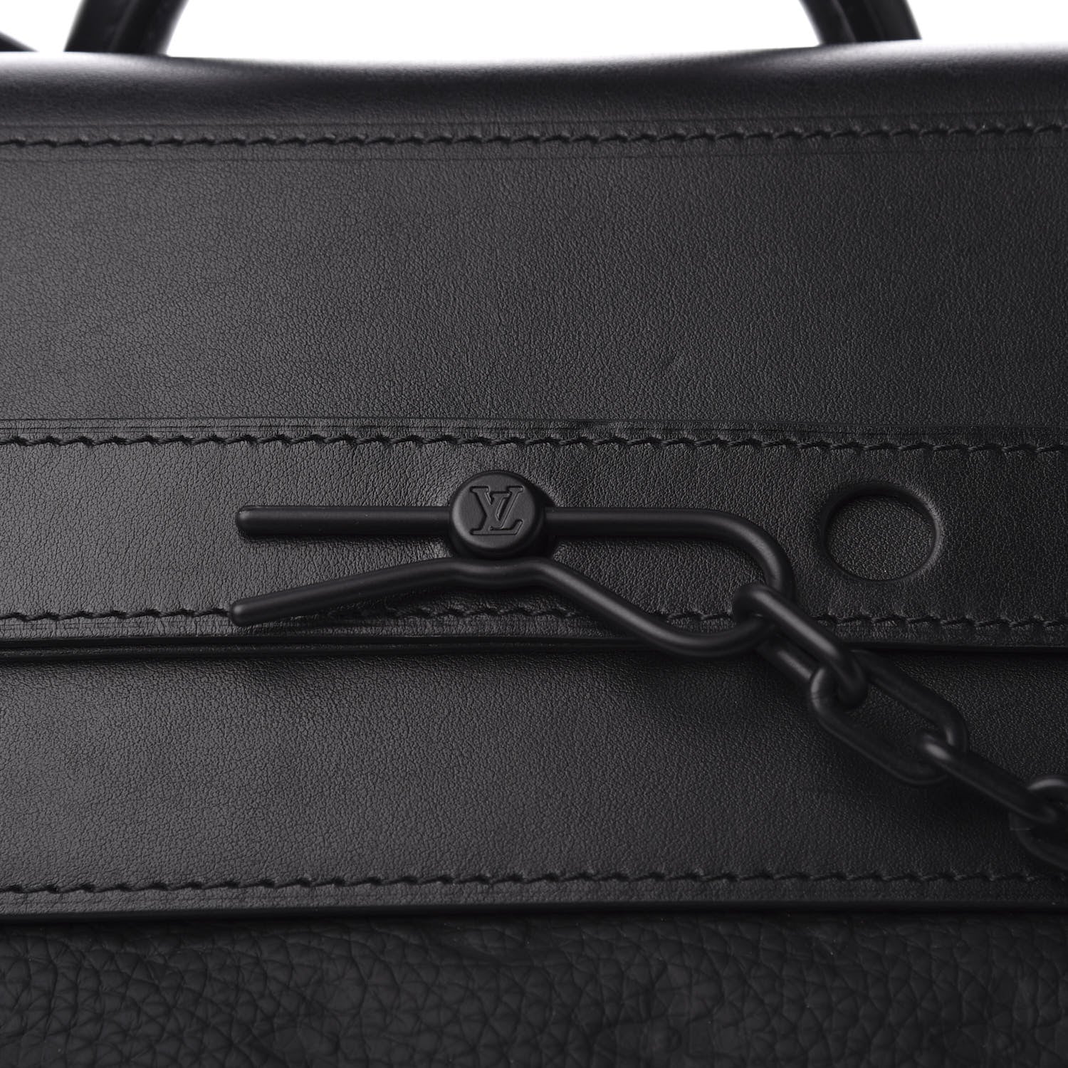 Louis Vuitton Taurillon Monogram Steamer PM Black 9 of 11