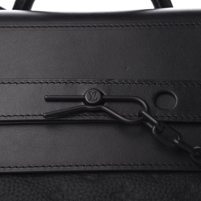 Louis Vuitton Taurillon Monogram Steamer PM Black 9 of 11