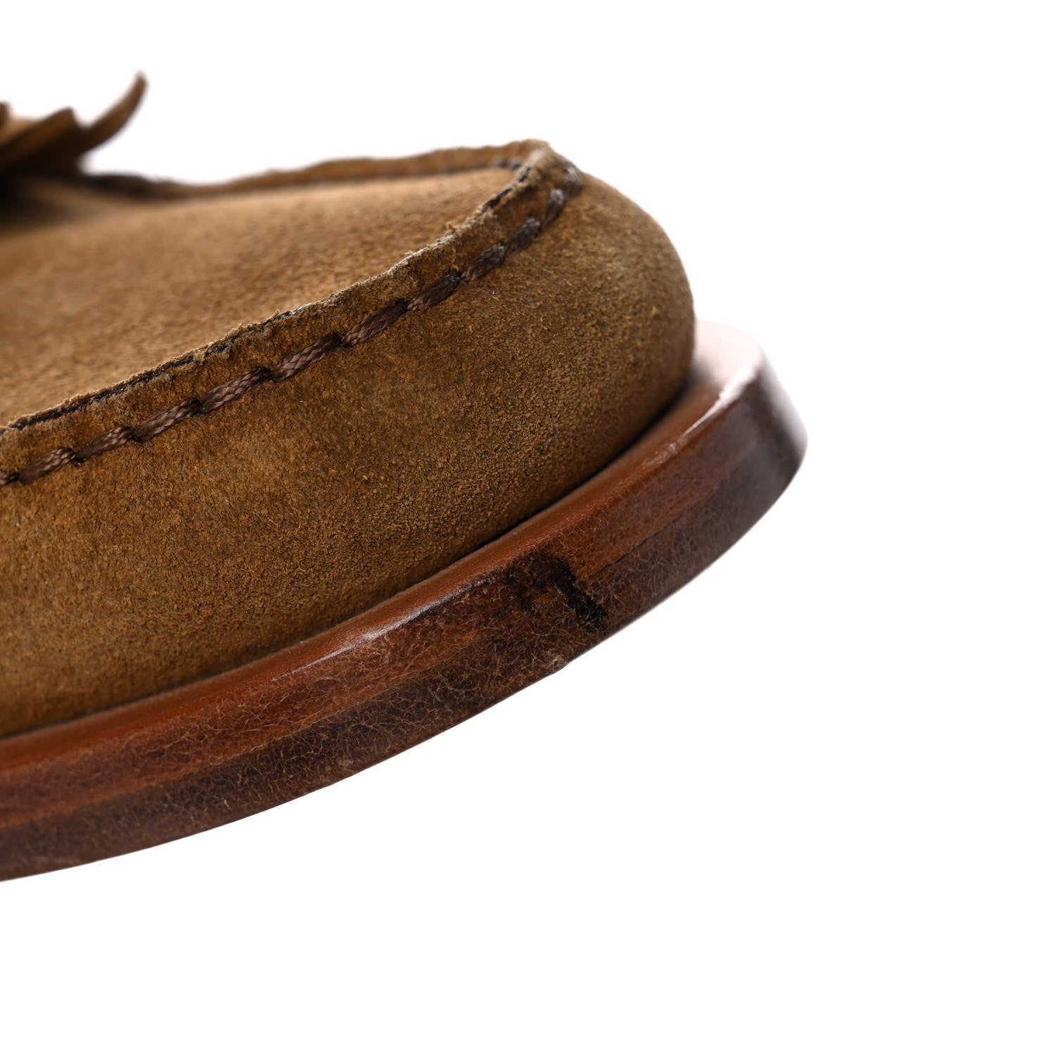 Jimmy Choo Suede Star Chain Penny Loafers 43 Tan 9 of 9