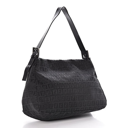 Fendi Zucchino Mama Baguette Black 3 of 11