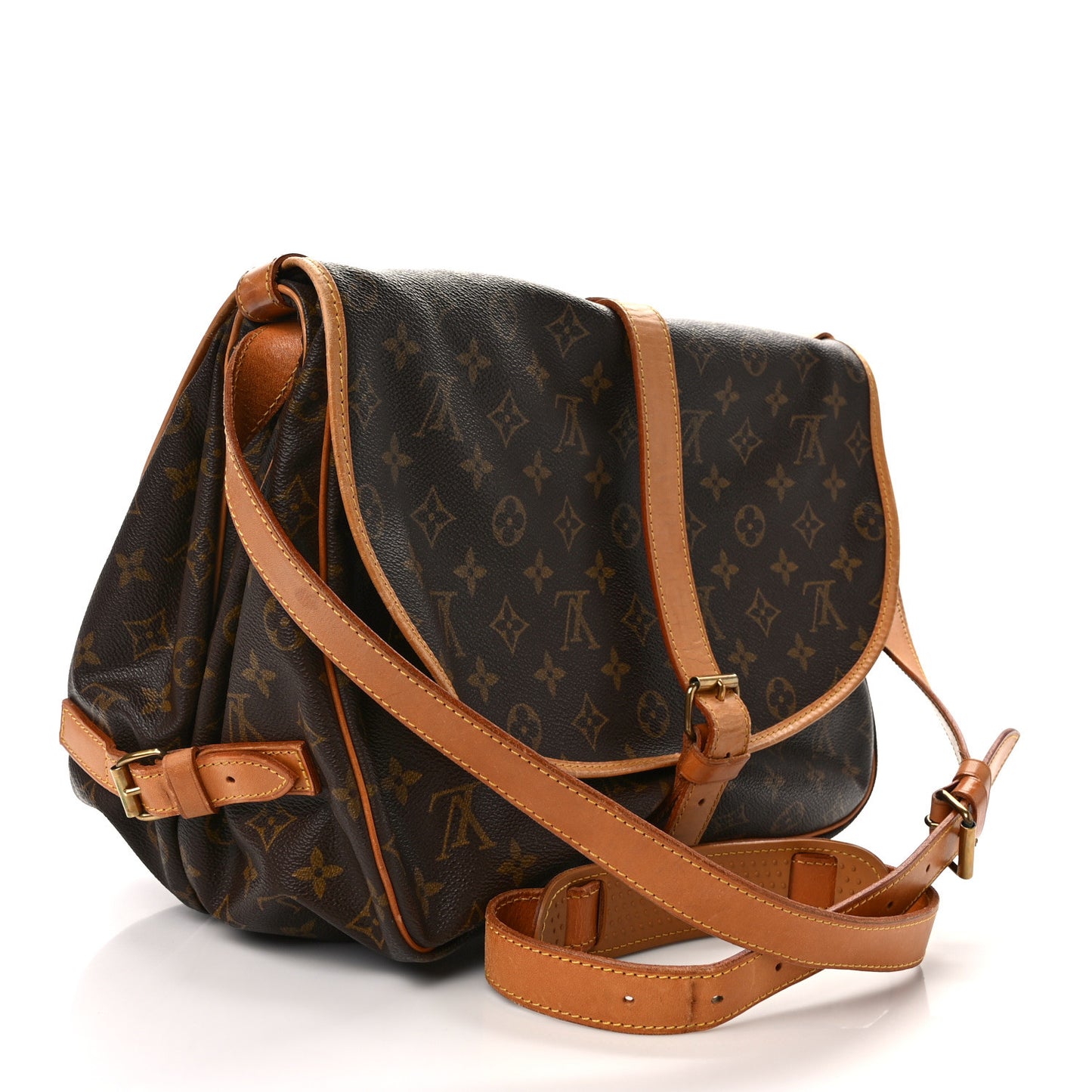 LOUIS VUITTON Monogram Saumur 35