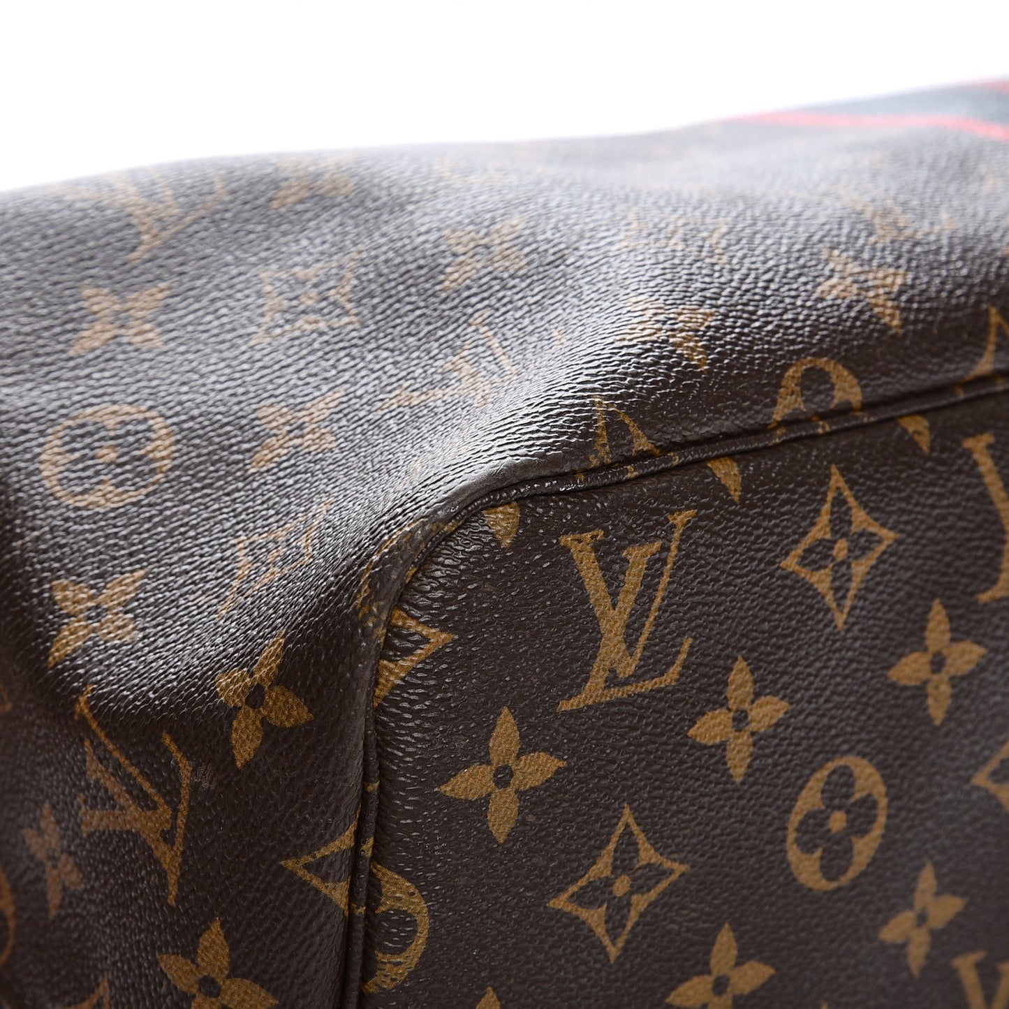 Monogram My LV Heritage Neverfull GM Rouge Black