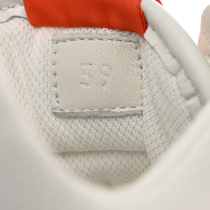 Hermes Mesh Calfskin Womens Giga Sneakers 39 White 9 of 10