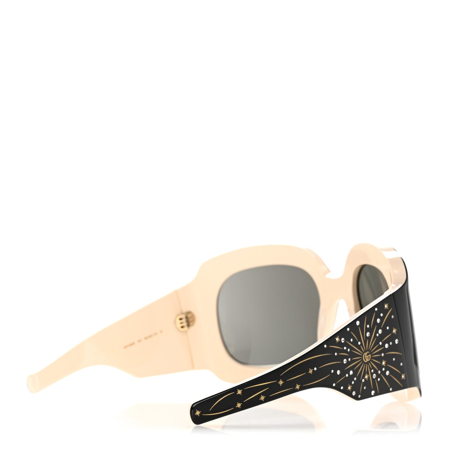 Oversize Hollywood Forever Sunglasses GG1093S Black