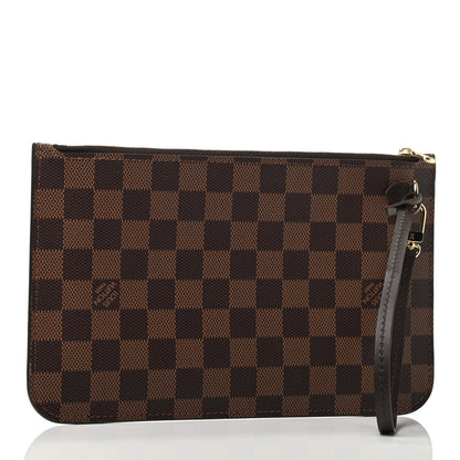 Louis Vuitton Damier Ebene Neverfull MM GM Pochette 2 of 3